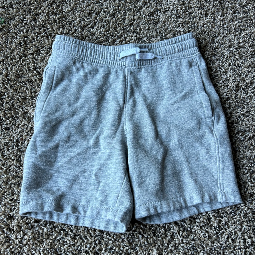 Gray Casual Shorts